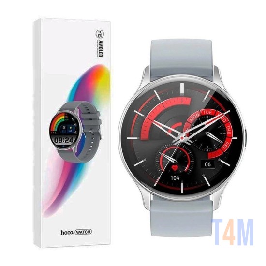Hoco Smartwatch Y15 Amoled 1.43" (Call Version) Silver